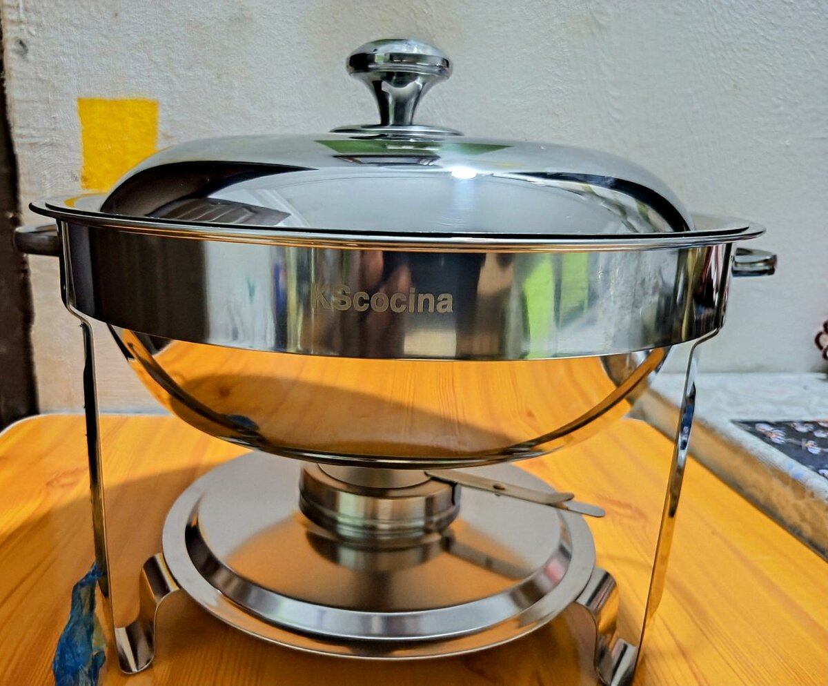 Chauffe-plat en acier inoxydable