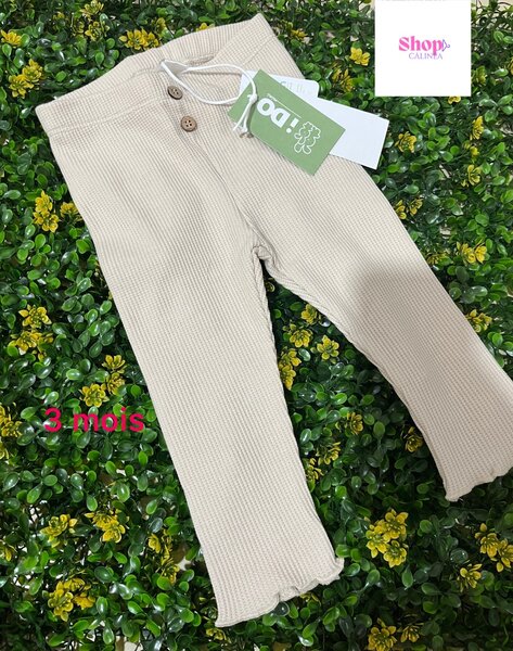 Pantalon côtelé bébé 3 mois
