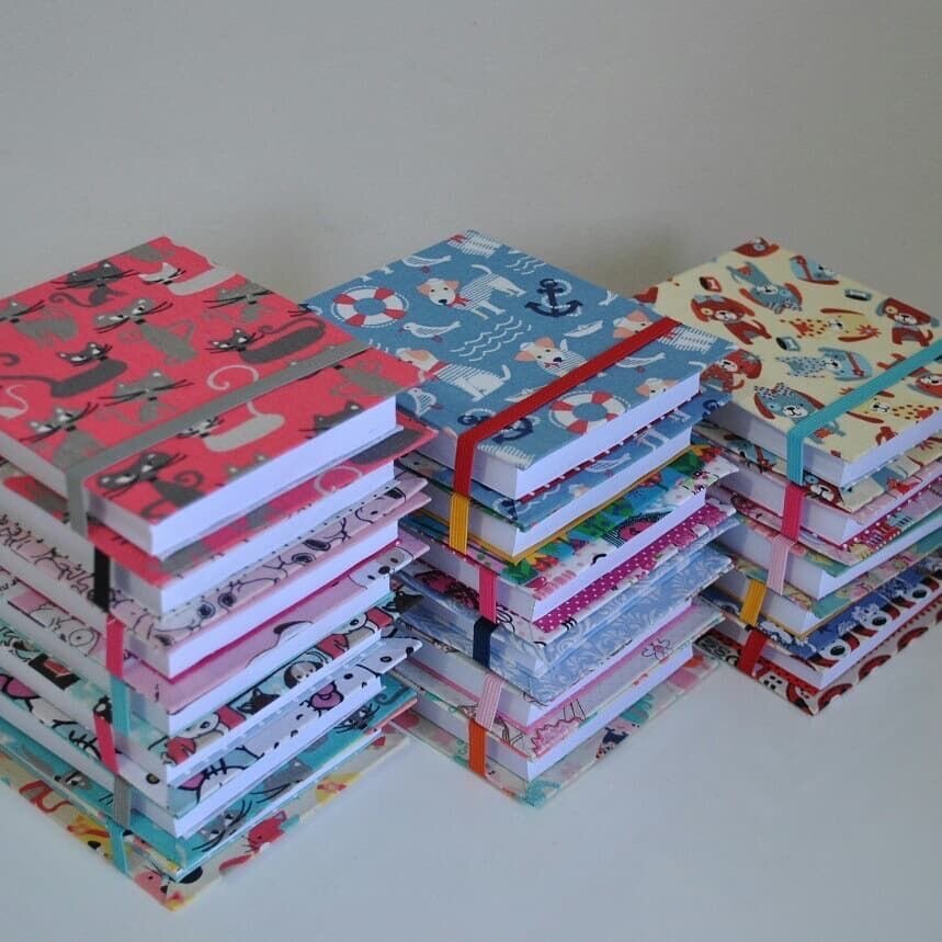 Carnets colorés A5
