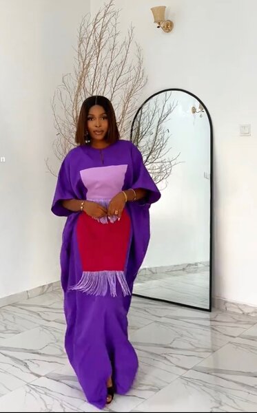 Fringed Bubu dress