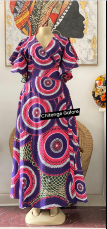 multi-colored dress