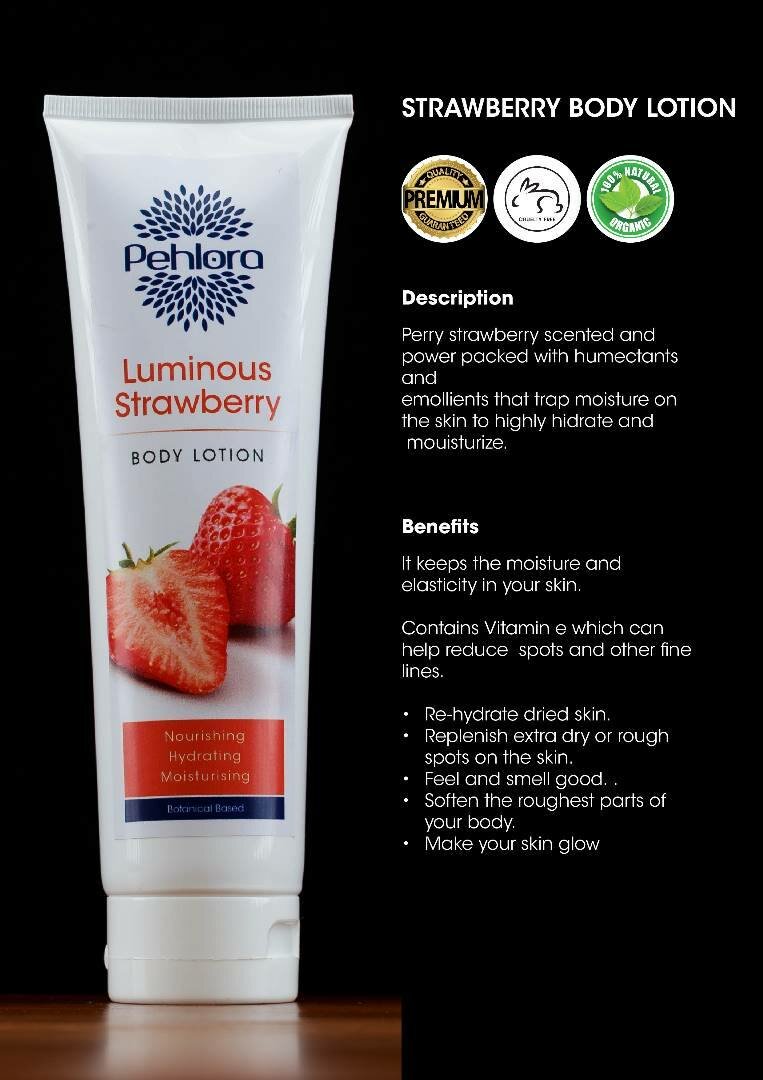 Pehlora facial toner and body lotion
