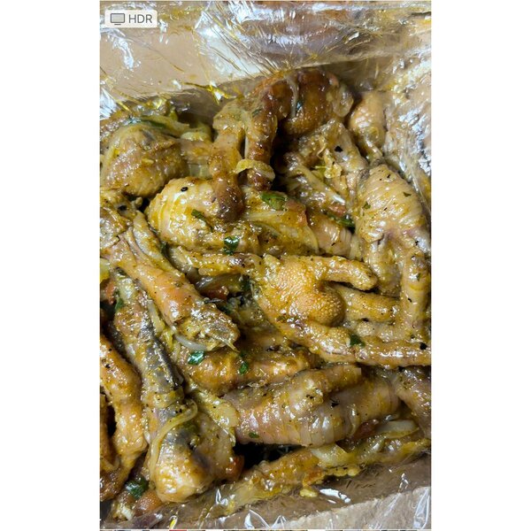 Meli mélo de patte de poulet