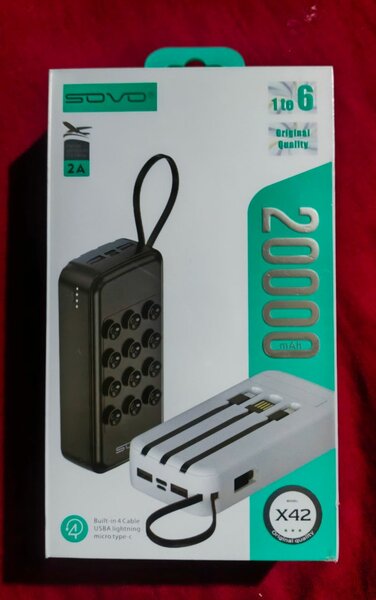 Chargeur Portable 20000mAh USB