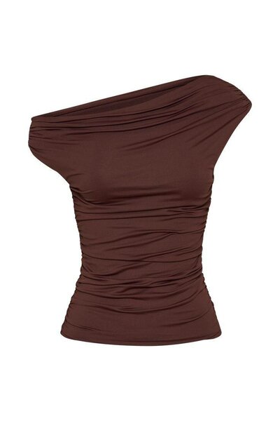 Top asymétrique élégant pour femme
