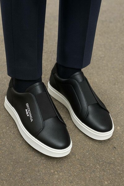 Sneakers homme élégants en cuir