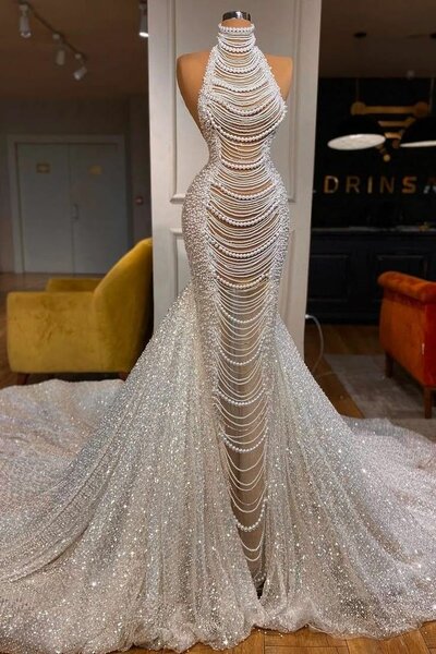 Women's wedding dress