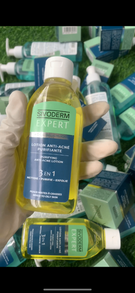 Lotion anti-acné 3 en 1