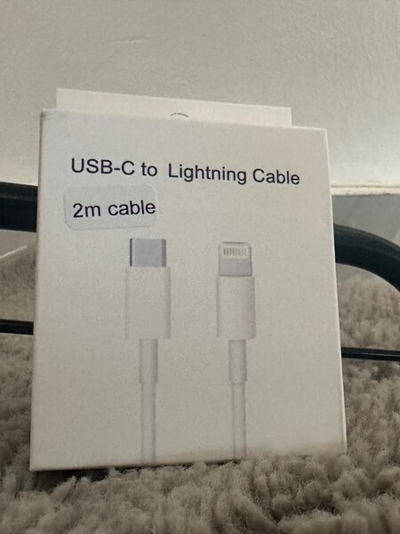 Chargeur IPhone USB-C 2 mètres