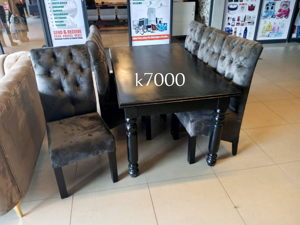 gray dining set