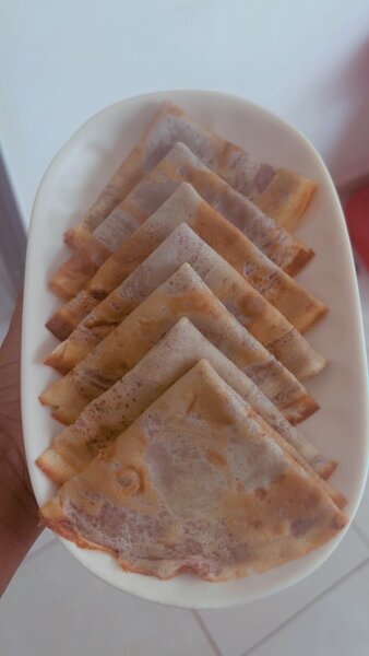 Crêpes savoureuses au nutella