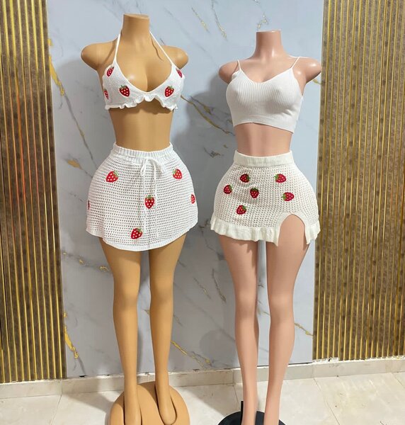 Top and skirt