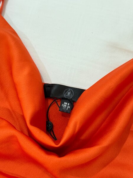 Satin slip dress