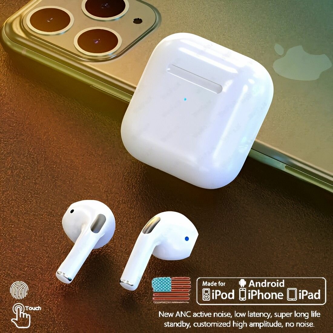 Screentouch écouteur bluetooth