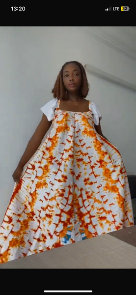 Robe d'été bohème colorée