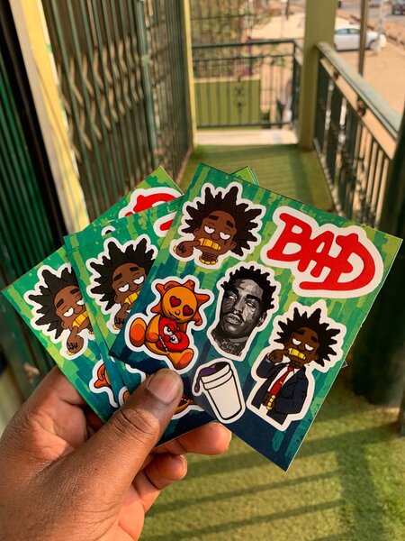 Laptop stickers