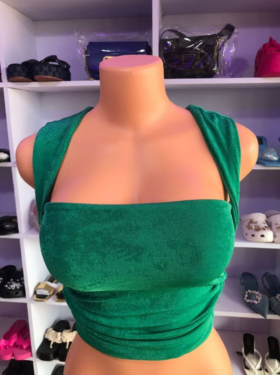 Open crop top