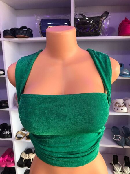 Open crop top