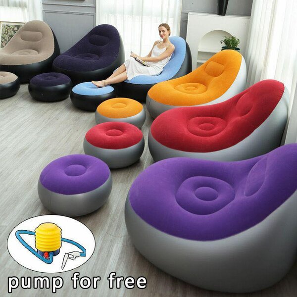 Inflated chair