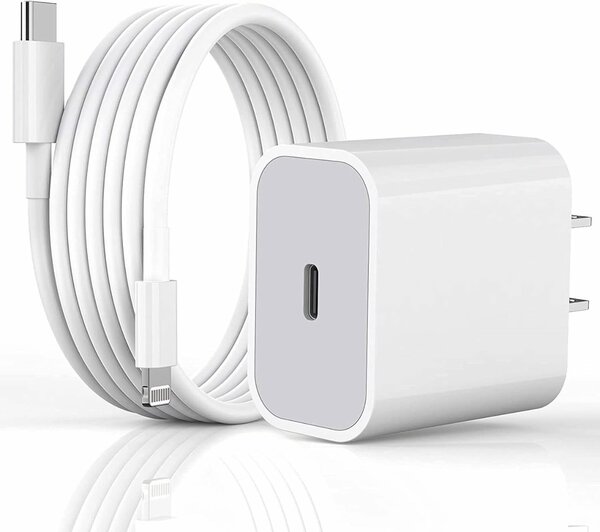 iPhone 14 13 12 11 Fast Charger, 20W USB C Wall Block Charge