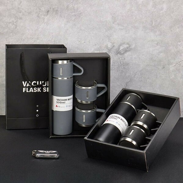 THERMOS AVEC 3 TASSES