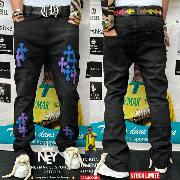Jeans baggy tendance homme