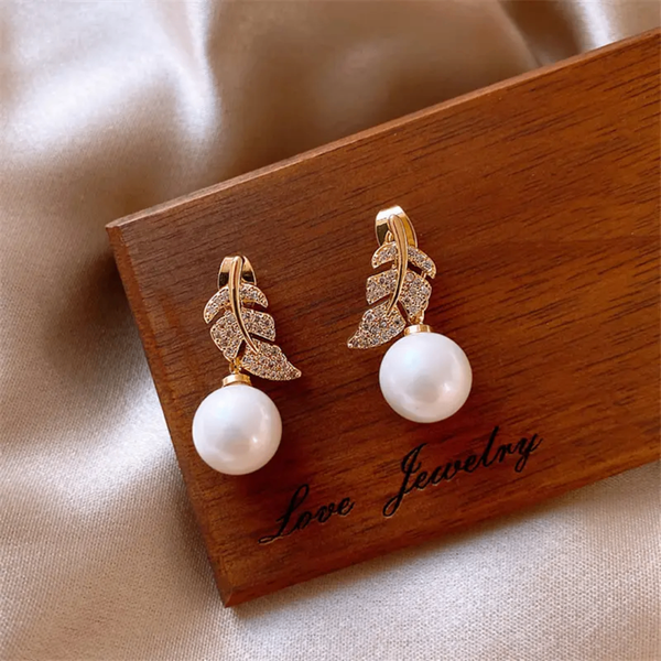 Boucle d'oreilles en perles