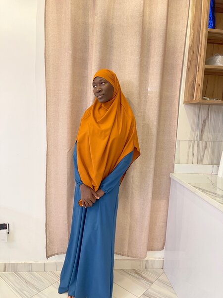Dress and hijab