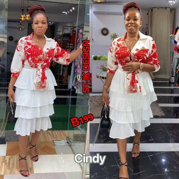 Ladies skirt & top