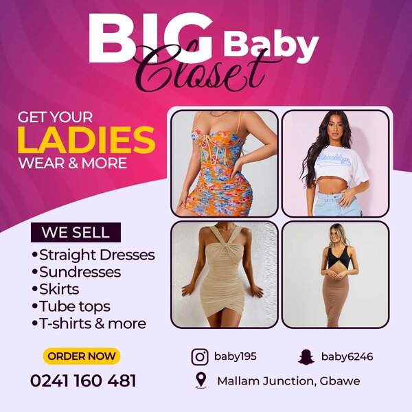 Big baby closet 
