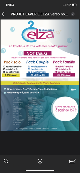 les laveries elza 