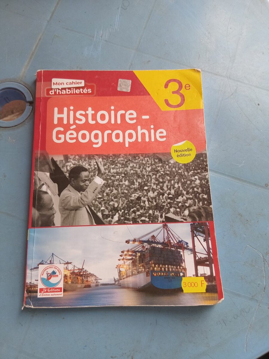 Cahier Histoire-Géographie 3e