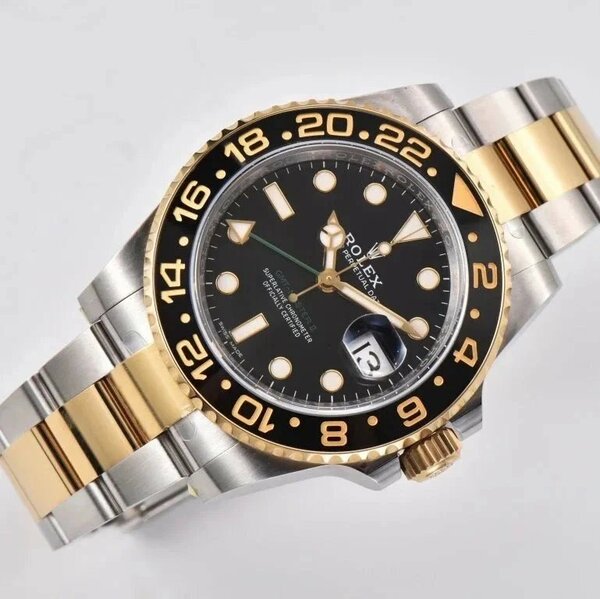 Montre Luxe Acier-Or