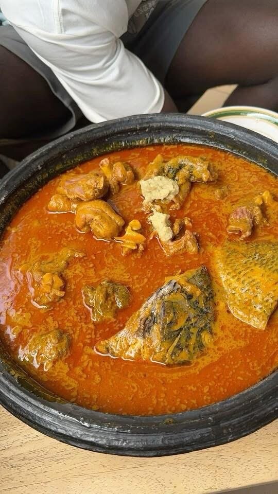 Foutou sauce graine