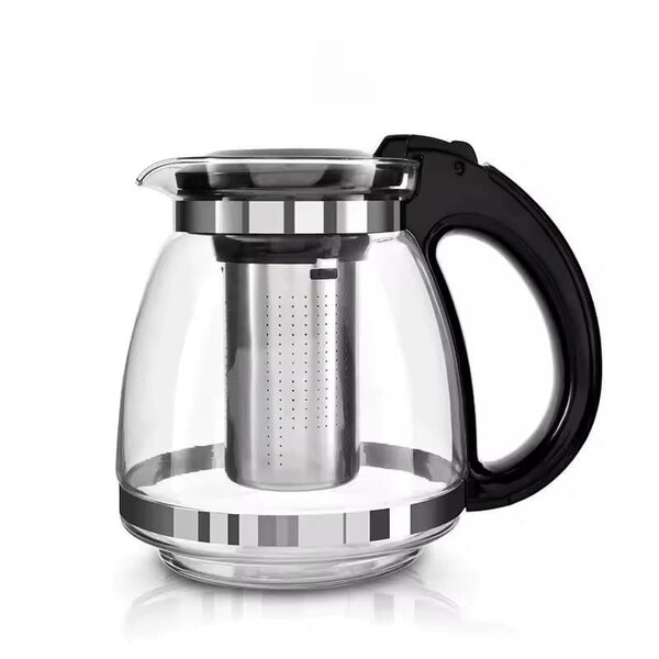 Théière en verre véritable