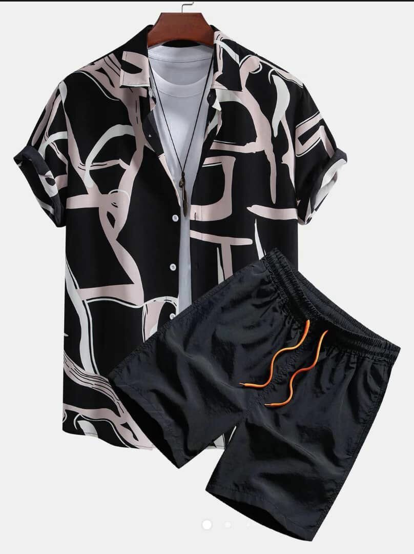 Mens top and down .