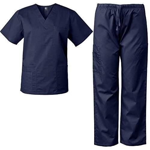Loose fitting scrub set