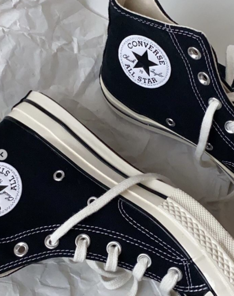 Converse High Black