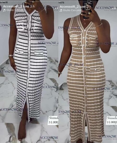 Robe disponible