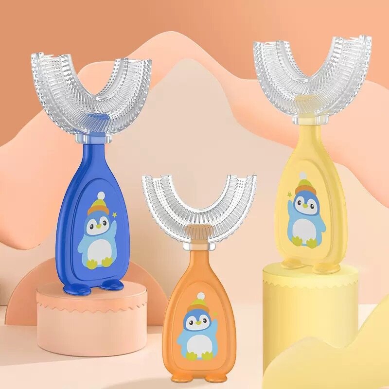Brosse à dents U forme enfants
