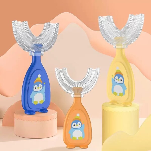 Brosse à dents U forme enfants