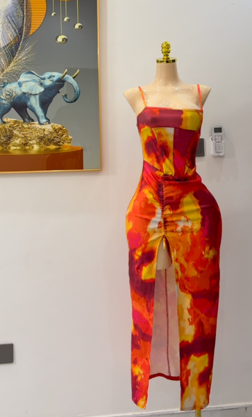 Dress orange