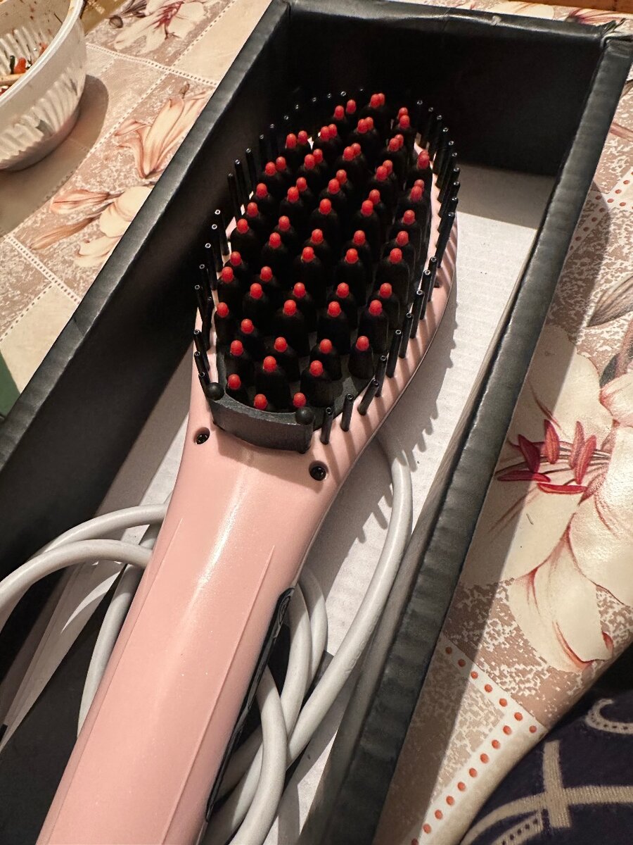 FAST HAIR STRAINTENER  расческа с утюжком