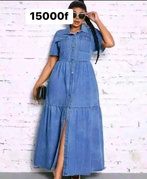 Robe en jean