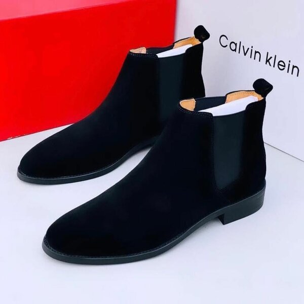 Black Suede Boots