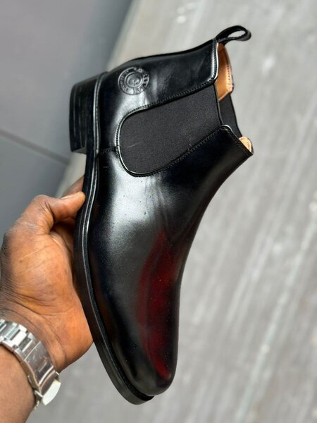 Bottines en cuir élégantes