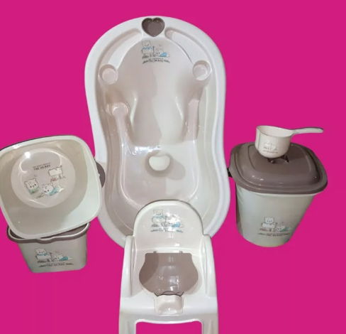8pcs baby bath set