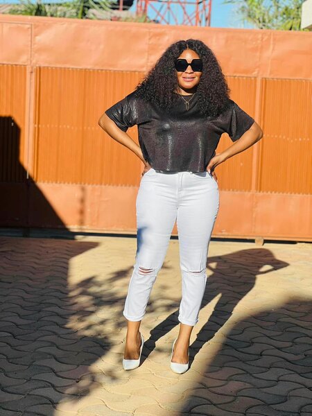 White jeans