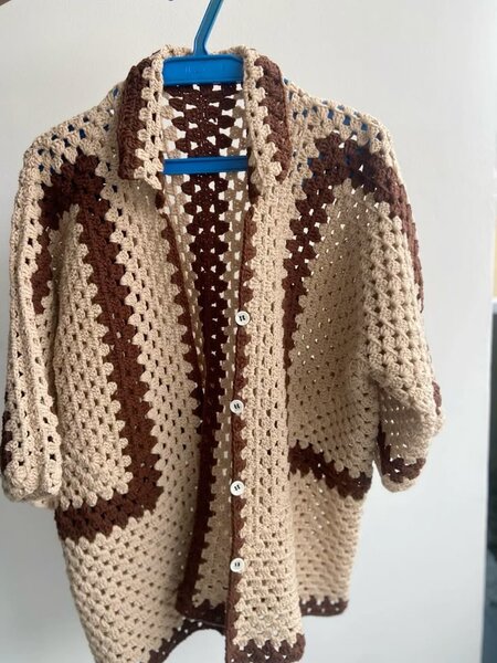 Chemise au crochet