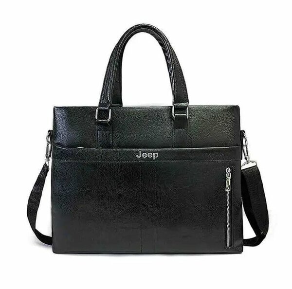 Leather Laptop Briefcase